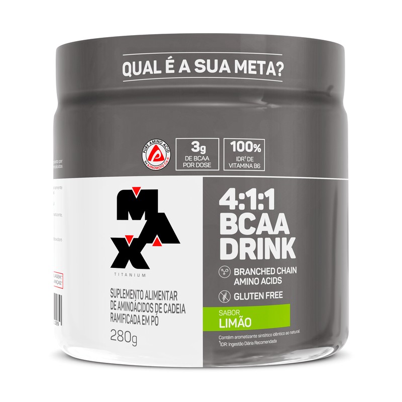 MAX TITANIUM BCAA DRINK LIMÃO