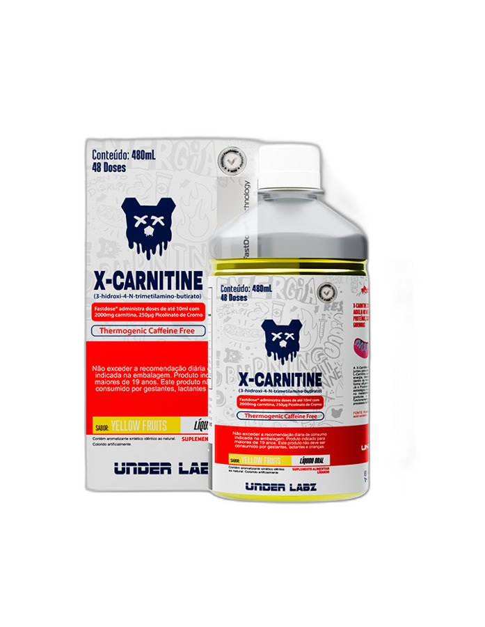 UNDER LABZ X-CARNITINE BORNTODISRUPT YELLOW FRUITS