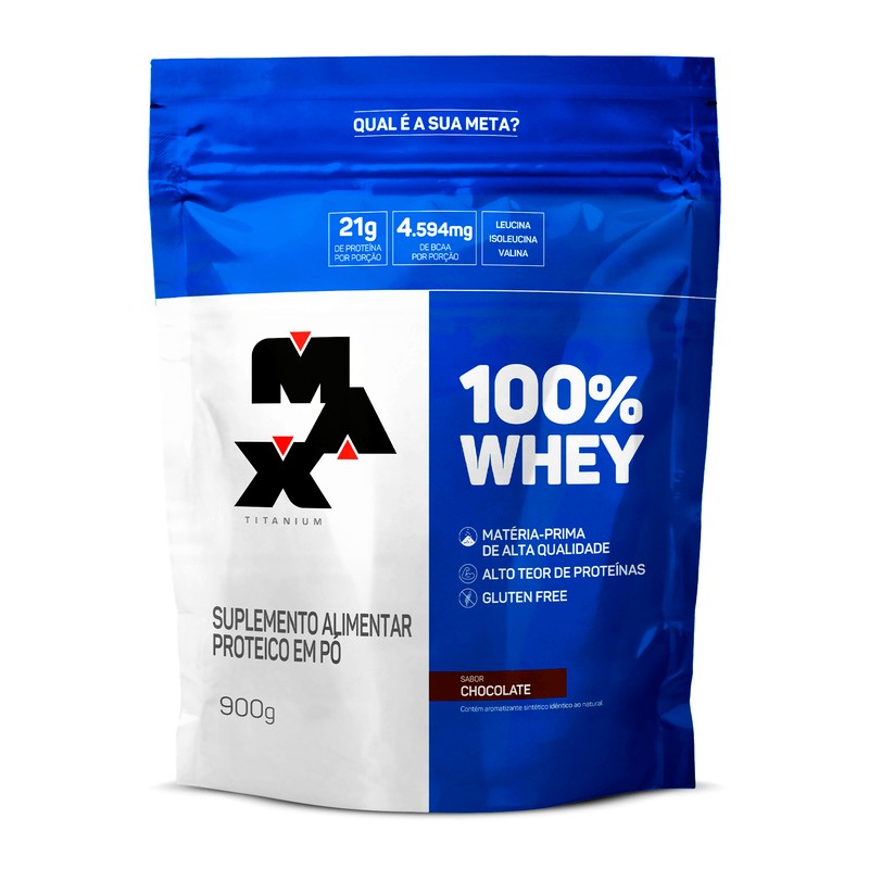 MAX TITANIUM WHEY 100% CHOCOLATE REFIL