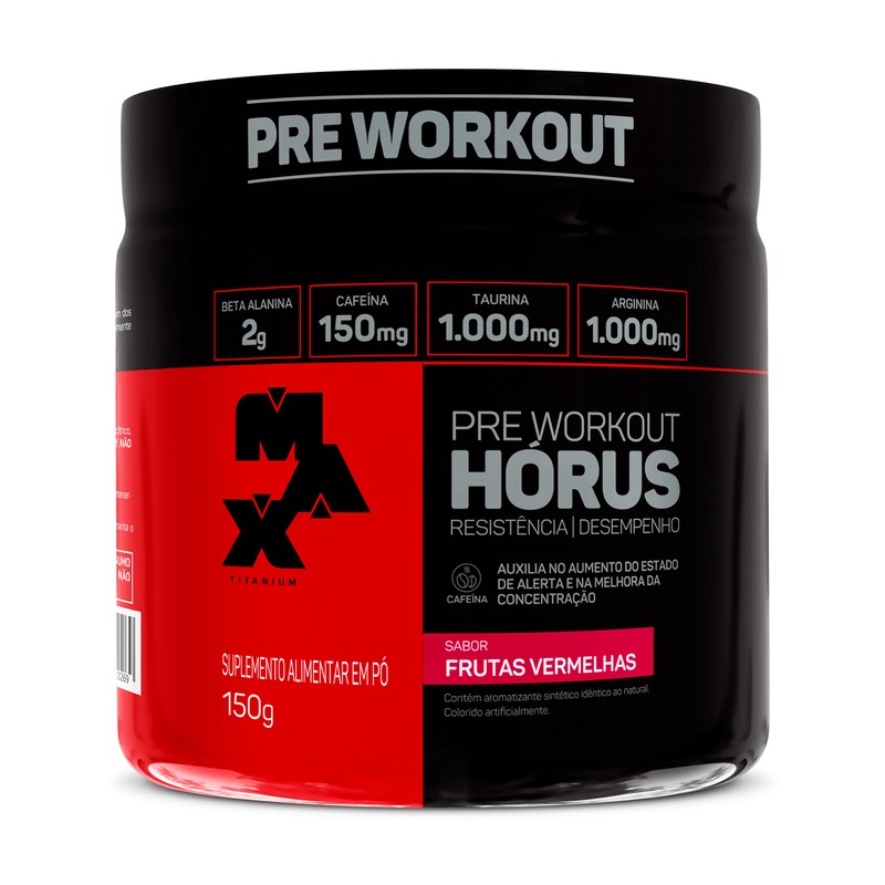 MAX TITANIUM HORUS FRUTAS VERMELHAS