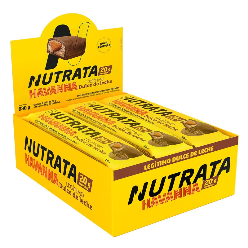 NUTRATA BARRA PROTO HAVANNA DOCE DE LEITE - 70G