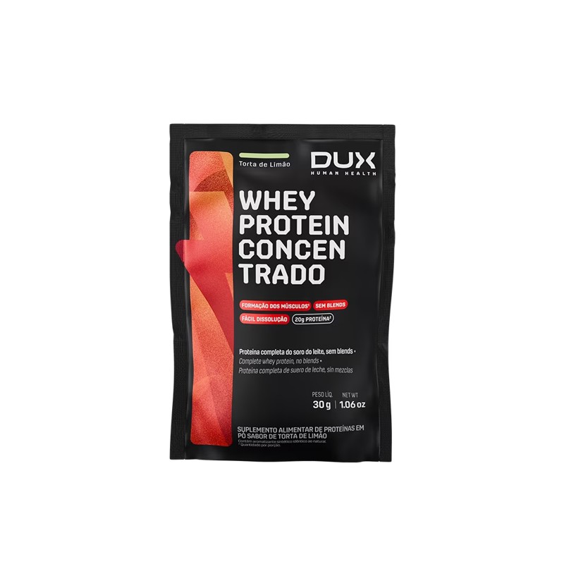 DUX WHEY CONCENTRADO SACHE TORTA LIMÃO