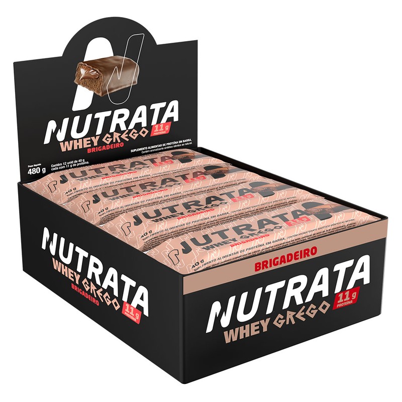 NUTRATA BARRA GREGO BRIGADEIRO - 40G
