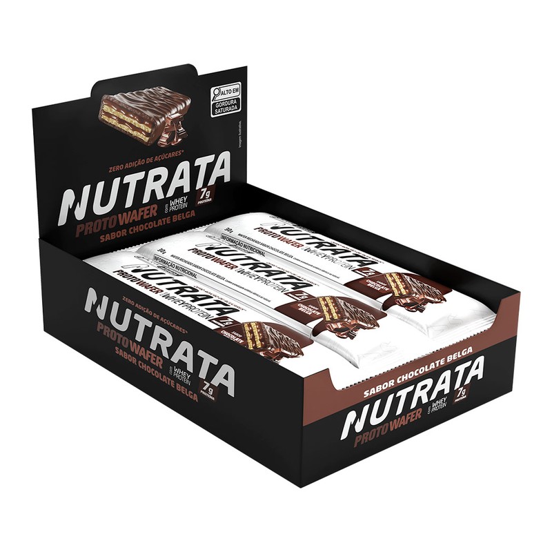 NUTRATA BARRA PROTO WAFER CHOCOLATE BELGA
