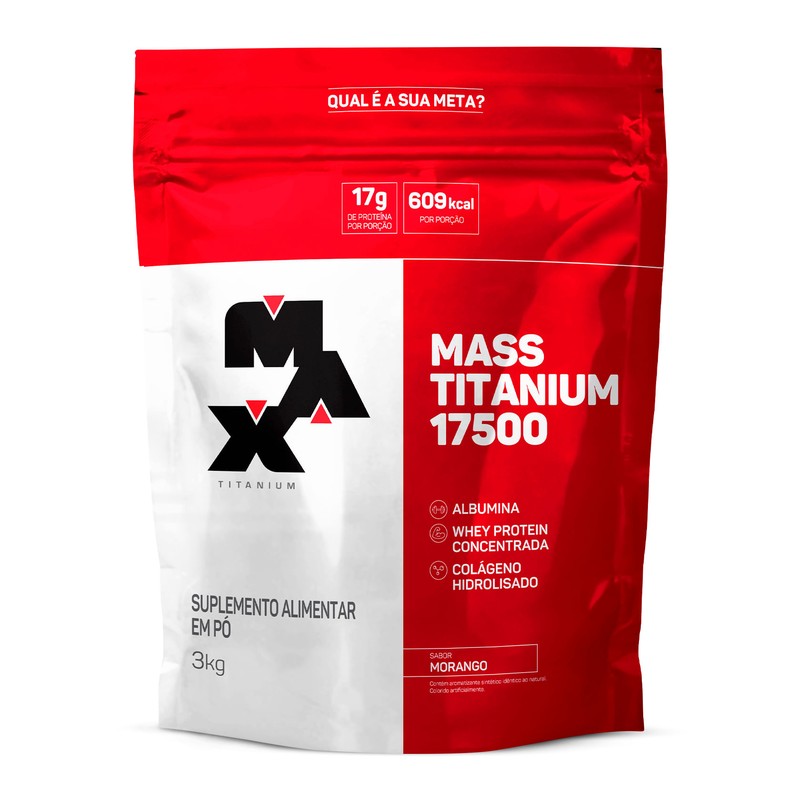 MAX TITANIUM MASS TITANIUM MORANGO