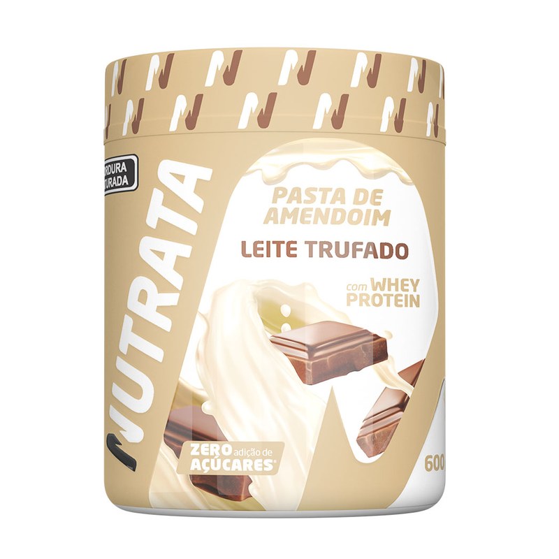 NUTRATA PASTA DE AMENDOIM LEITE TRUFADO