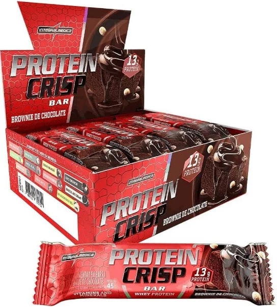 INTEGRAL MEDICA BARRA CRISP BROWNIE DE CHOCOLATE 45G