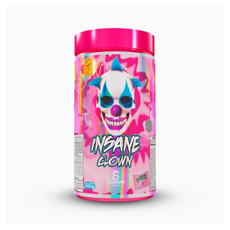DEMONS LAB PRÉ TREINO INSANE CLOWN TUTTI FRUIT