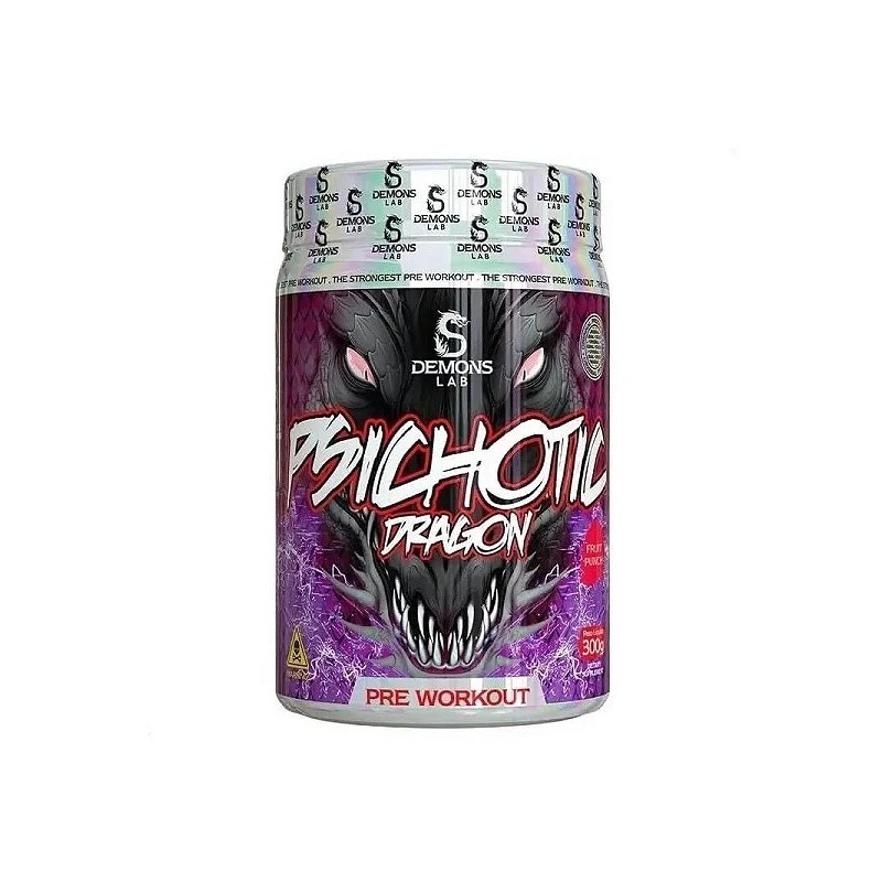 DEMONS LAB PRE TREINO PSICHOTIC DRAGON FRUIT PUNCH