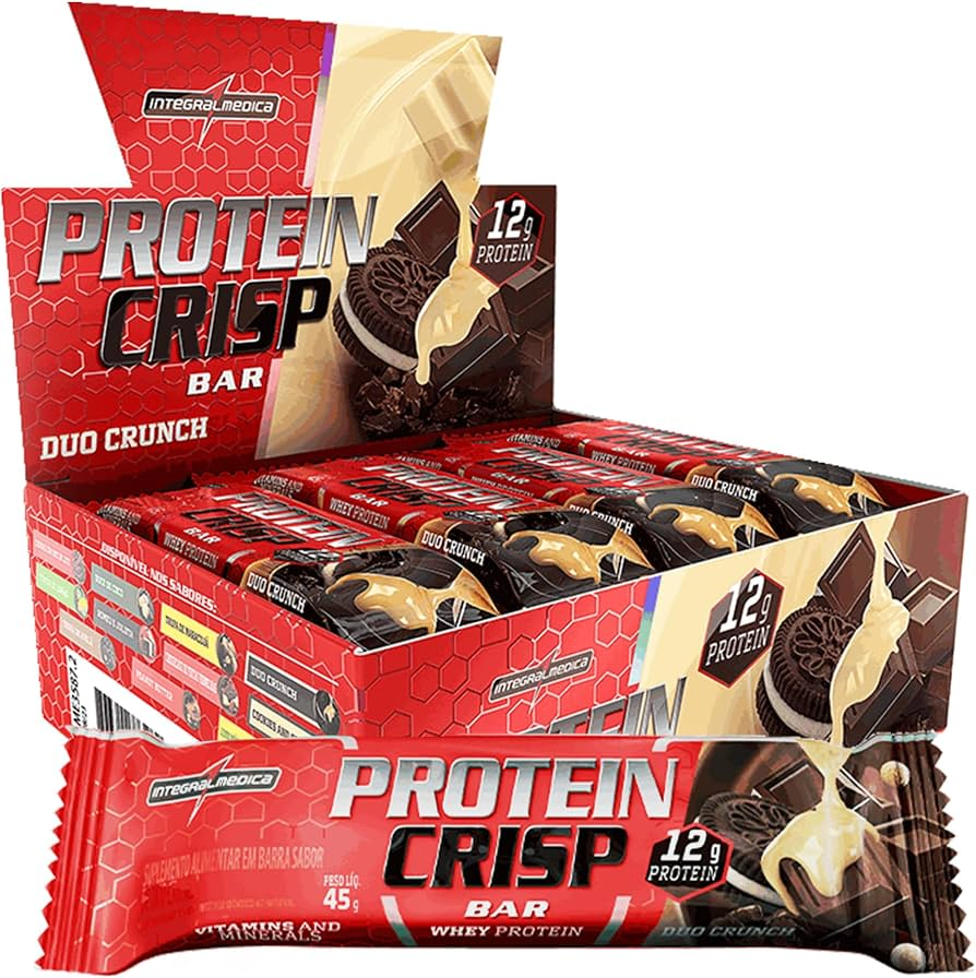INTEGRAL MEDICA BARRA CRISP DUO CRUNCH 45G