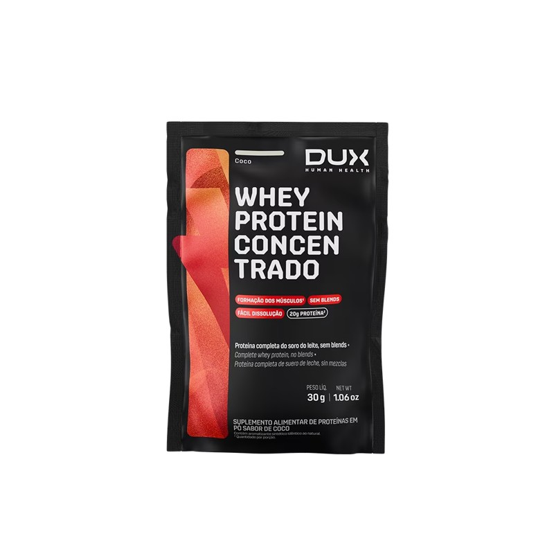 DUX WHEY CONCENTRADO SACHE COCO