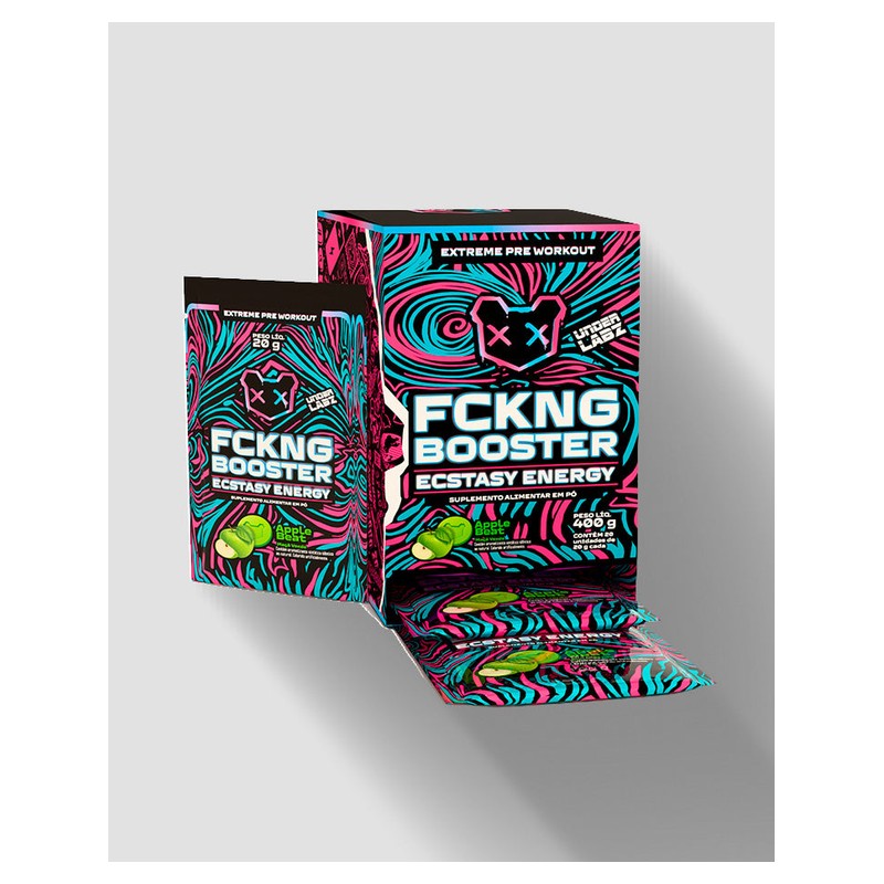 UNDER LABZ FCKNG BOOSTER APPLE BEAT PRÉ TREINO SACHE 20G