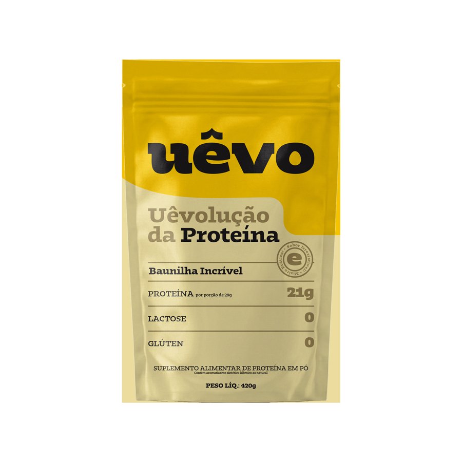 UÊVO PROTEINA UÊVO BAUNILHA INCRIVEL