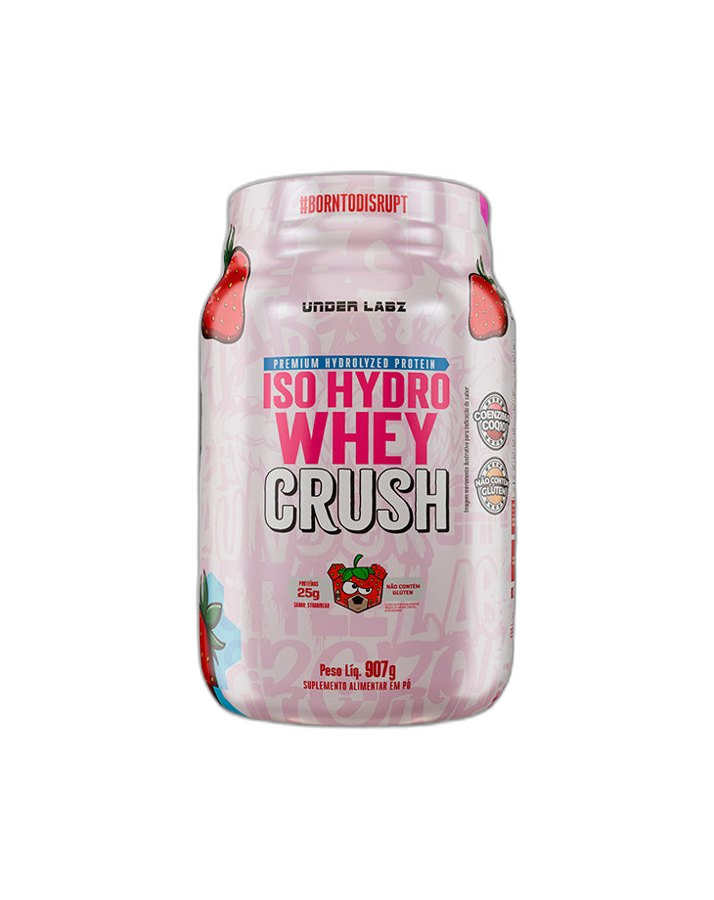 UNDER LABZ ISOHYDRO WHEY CRUSH STRAWBEAR