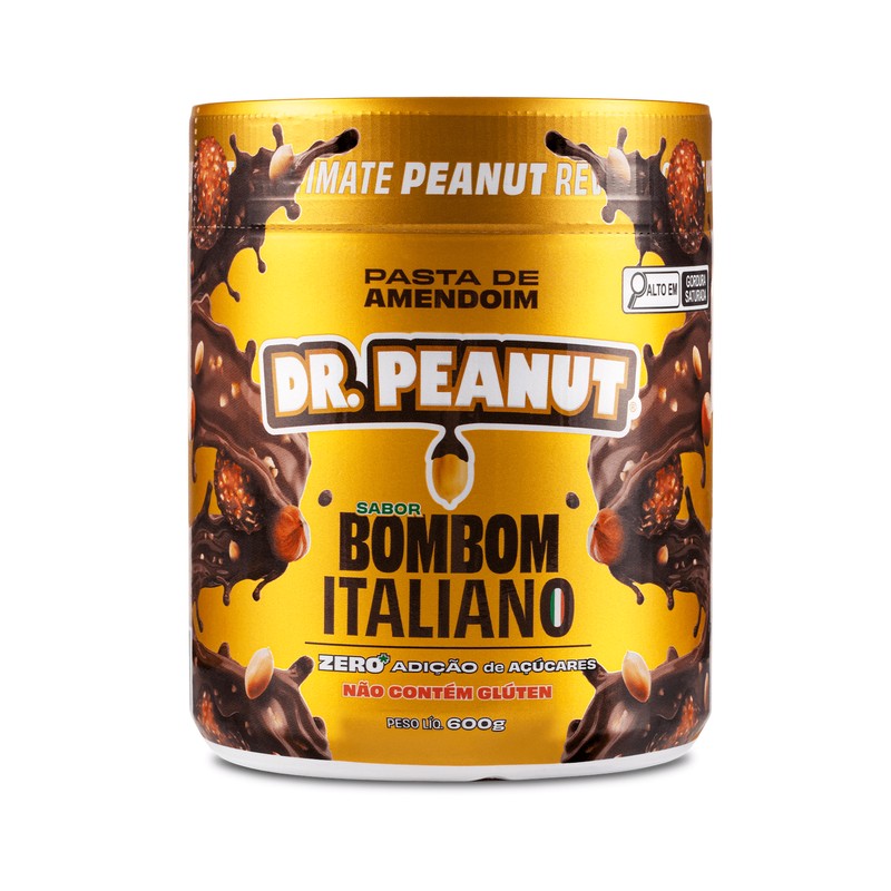 DR. PEANUT PASTA AMENDOIM - BOMBOM ITALIANO