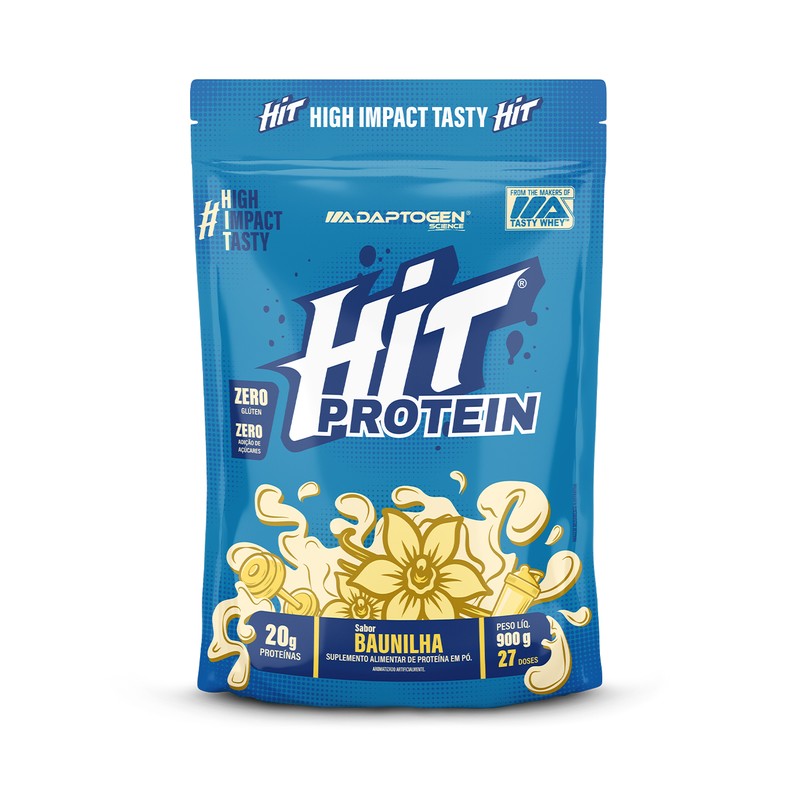 ADAPTOGEN HIIT PROTEIN BAUNILHA REFIL