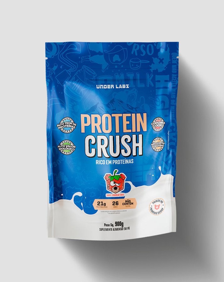 UNDER LABZ PROTEIN CRUSH STRAWBEAR SWISS