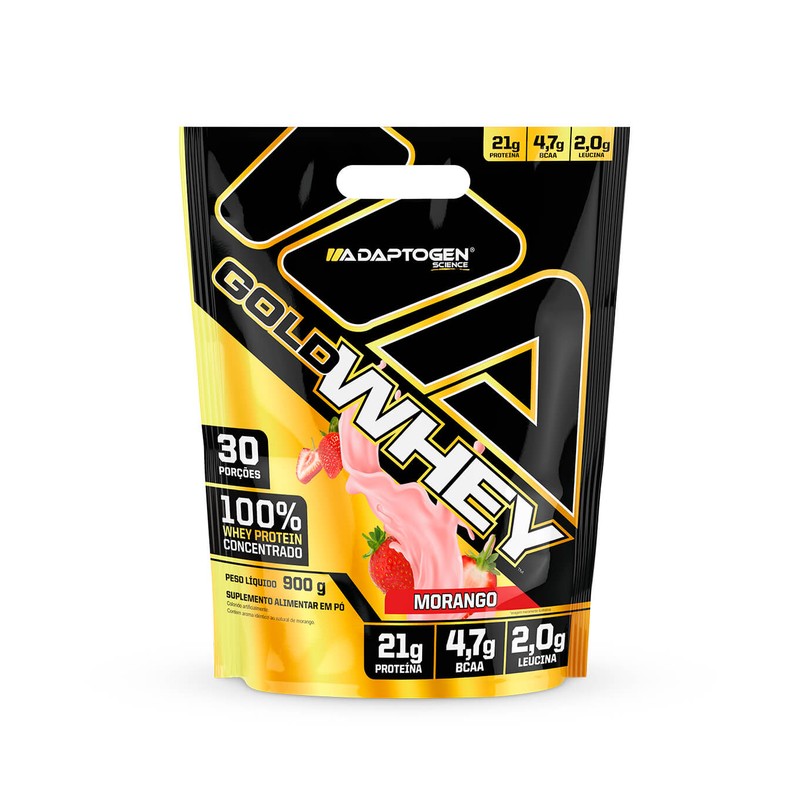 ADAPTOGEN GOLD WHEY MORANGO REFIL