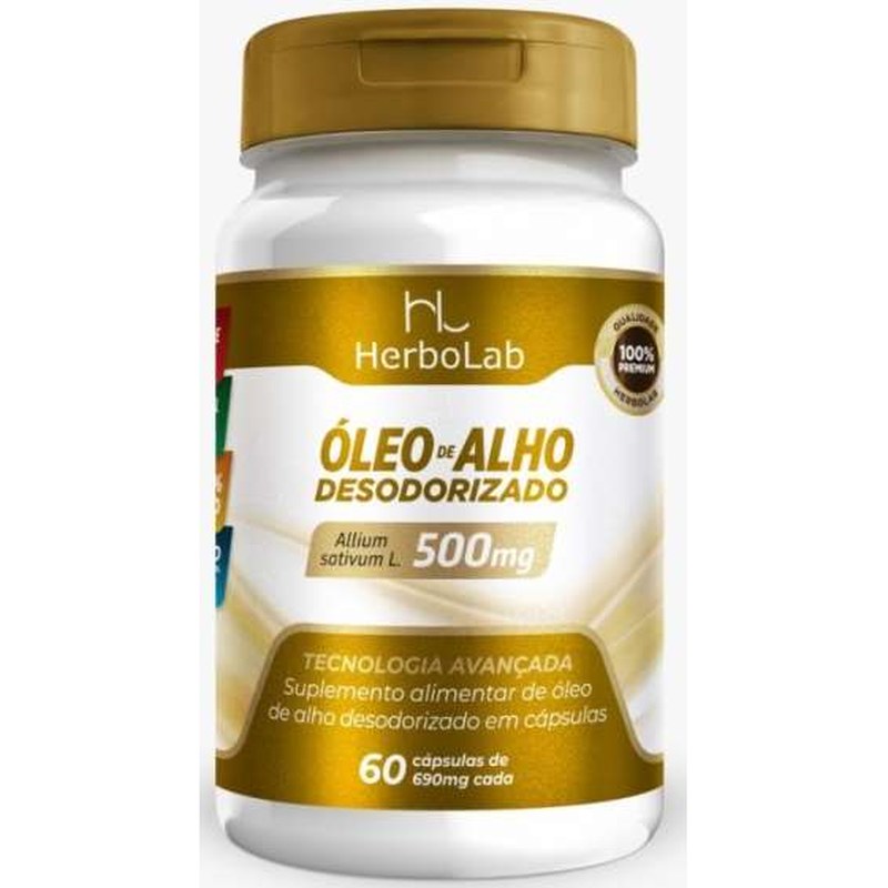 HERBOLAB OLEO DE ALHO DESODORIZADO