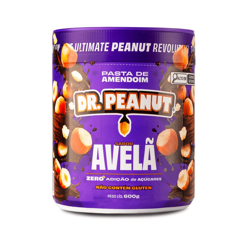 DR. PEANUT PASTA AMENDOIM - AVELÃ