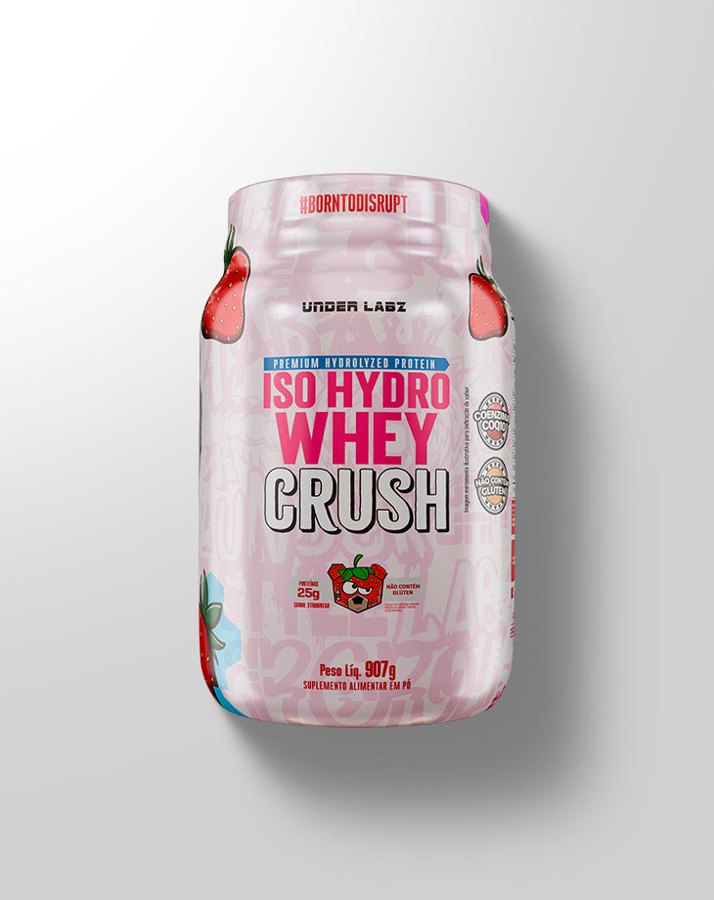 UNDER LABZ ISOHYDRO WHEY CRUSH STRAWBEAR