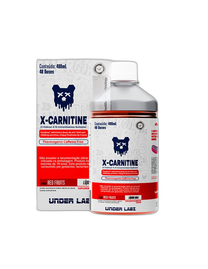 UNDER LABZ X-CARNITINE BORNTODISRUPT RED FRUITS