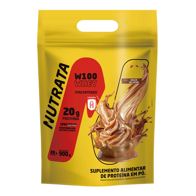 NUTRATA W100 WHEY CONCENTRADO HAVANNA DULCE DE LECHE REFIL