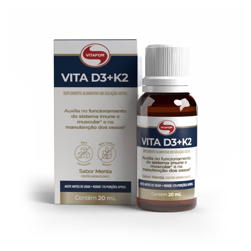VITAFOR VITA D3 + K2 GOTAS FRASCO