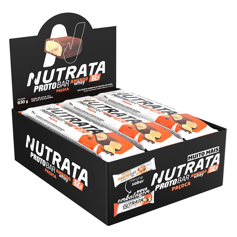 NUTRATA BARRA PROTO PAÇOCA - 70G