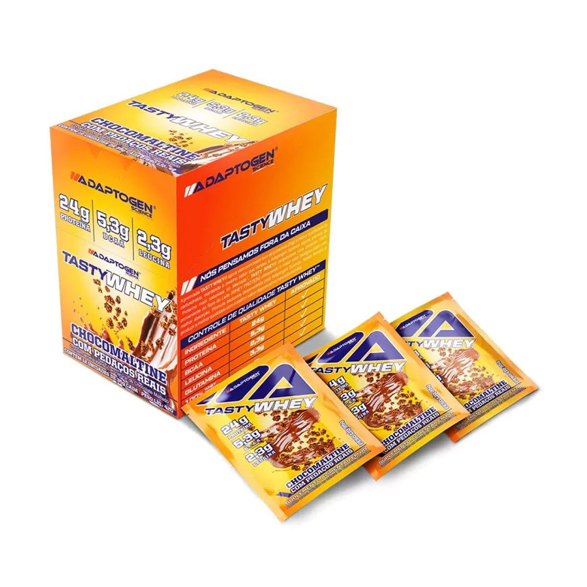 ADAPTOGEN TASTY WHEY PACKET CHOCOMALTINE