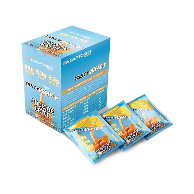 ADAPTOGEN TASTY WHEY PACKET DOCE DE LEITE