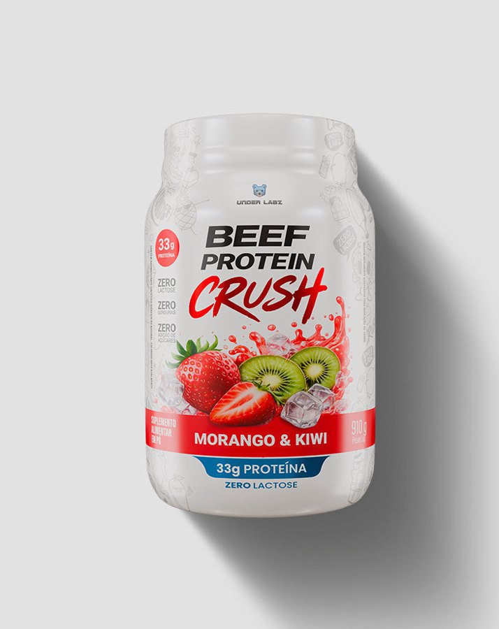 UNDER LABZ BEEF PROTEIN CRUSH MORANGO COM KIWI