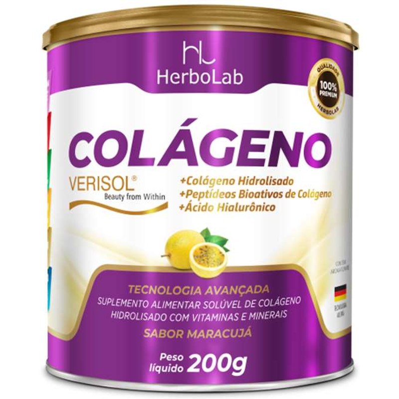 HERBOLAB COLAGENO VERISOL MARACUJA