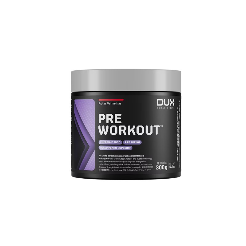 DUX PRÉ WORKOUT ORIGINAL FRUTAS VERMELHAS
