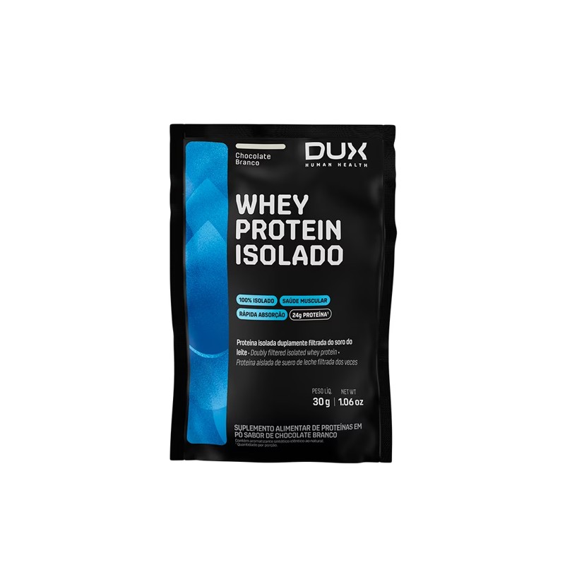 DUX WHEY ISOLADO SACHE CHOCOLATE BRANCO