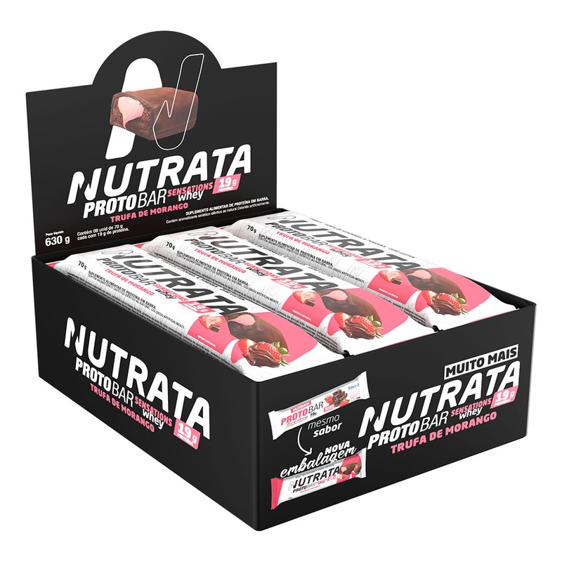 NUTRATA BARRA PROTO SENSATIONS - 70G