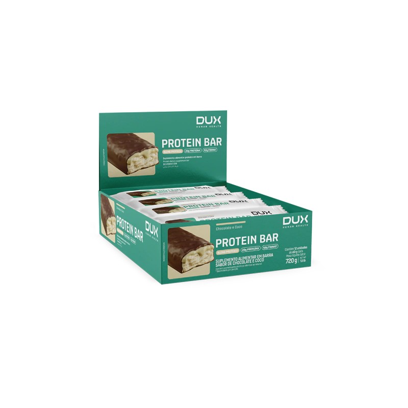 DUX PROTEIN BAR 60G - CHOCOLATE E COCO