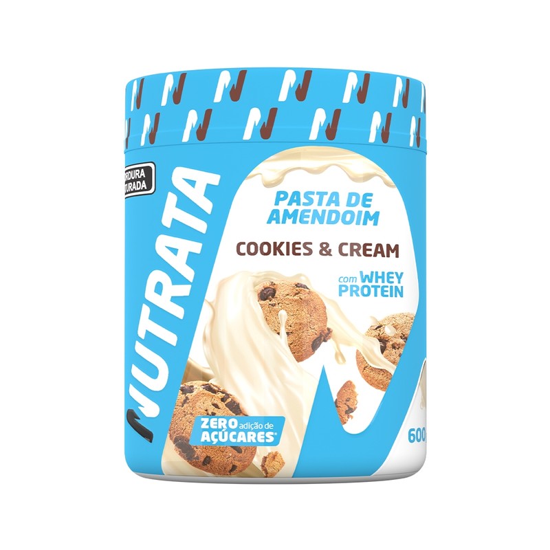 NUTRATA PASTA DE AMENDOIM COOKIES E CREAM