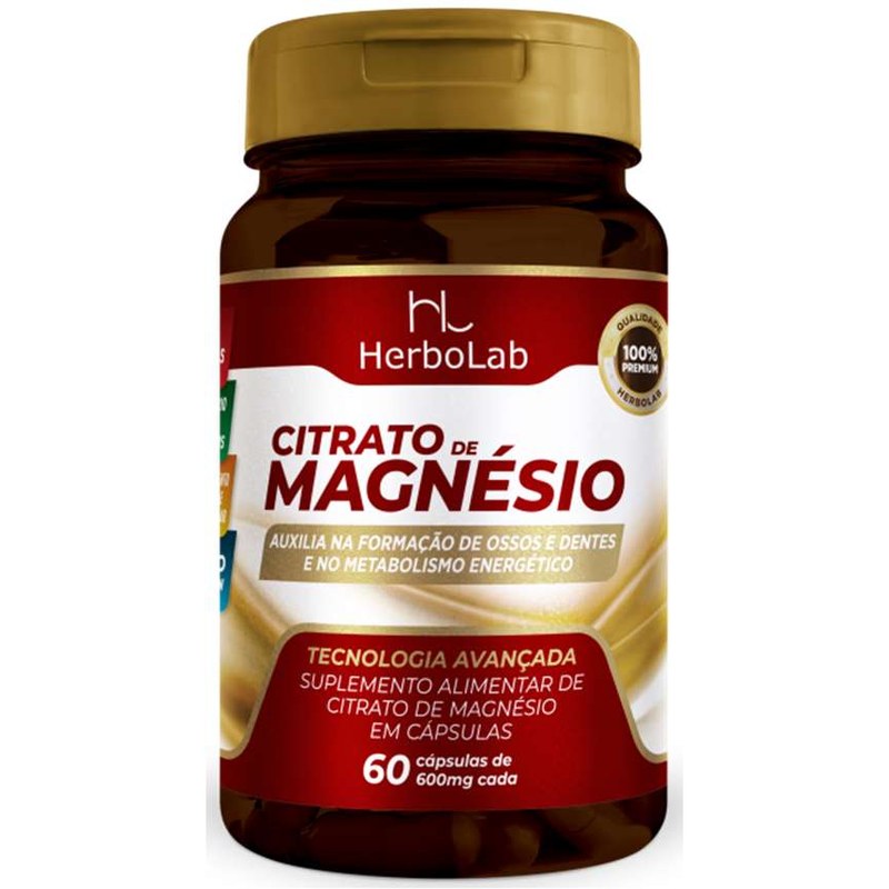 HERBOLAB CITRATO DE MAGNESIO