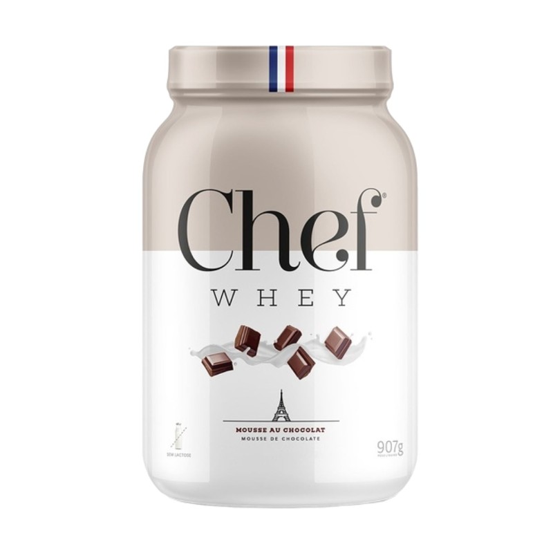 CHEF WHEY CHEF WHEY MOUSSE AU CHOCOLAT ( MOUSSE DE CHOCOLATE ) - ZERO LACTOSE