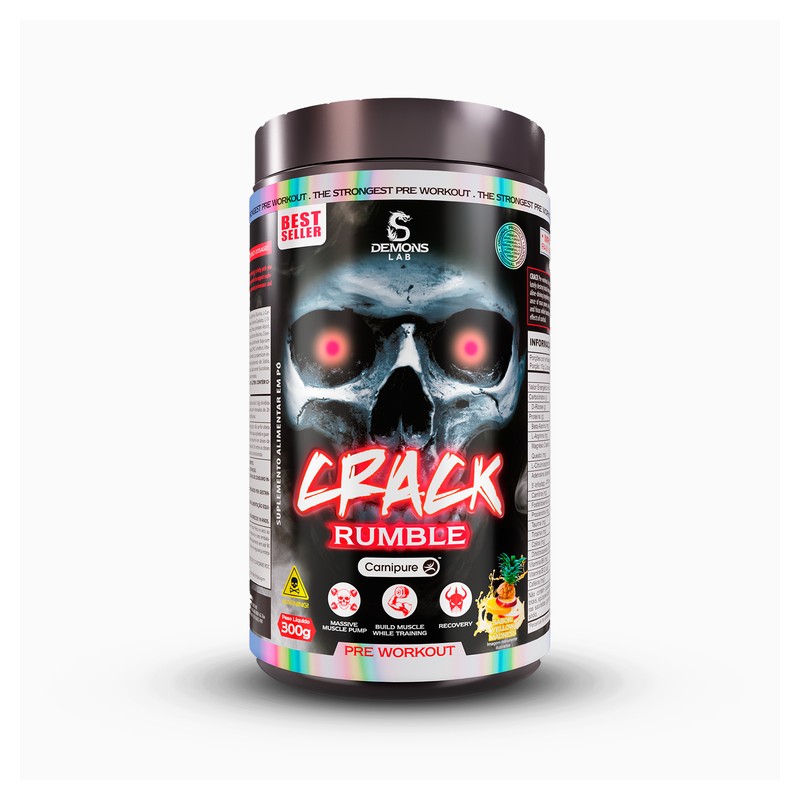DEMONS LAB PRÉ TREINO CRACK YELLOW MADNESS