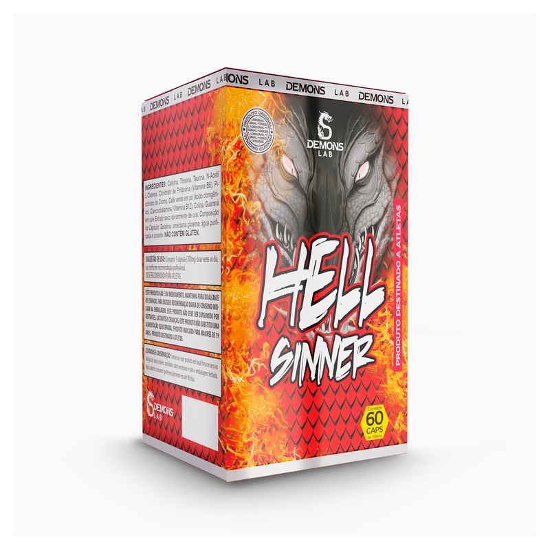 DEMONS LAB TERMOGÊNICO HELL SINNER