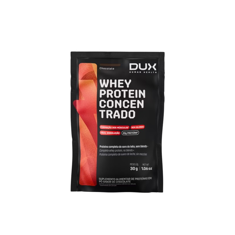 DUX WHEY CONCENTRADO SACHE CHOCOLATE