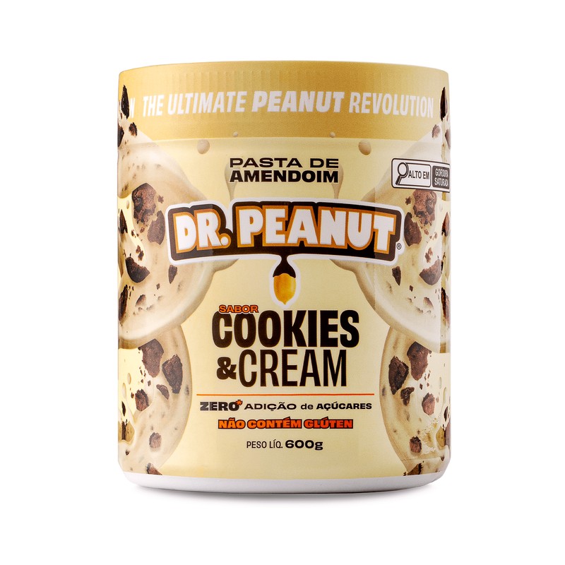 DR. PEANUT PASTA AMENDOIM - COOKIES AND CREAM