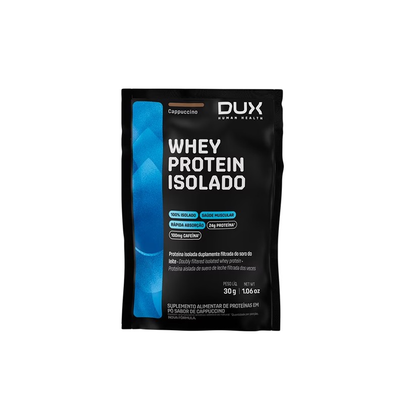 DUX WHEY ISOLADO SACHE CAPPUCCINO
