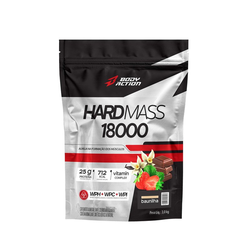 BODY ACTION HARD MASS BAUNILHA