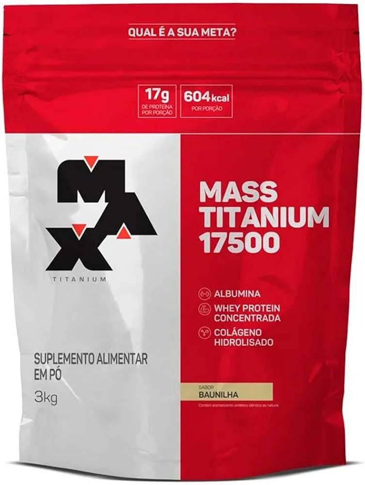 MAX TITANIUM MASS TITANIUM BAUNILHA