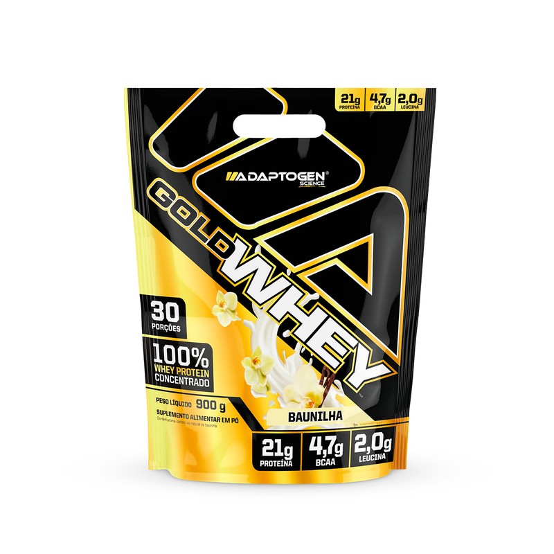 ADAPTOGEN GOLD WHEY BAUNILHA REFIL