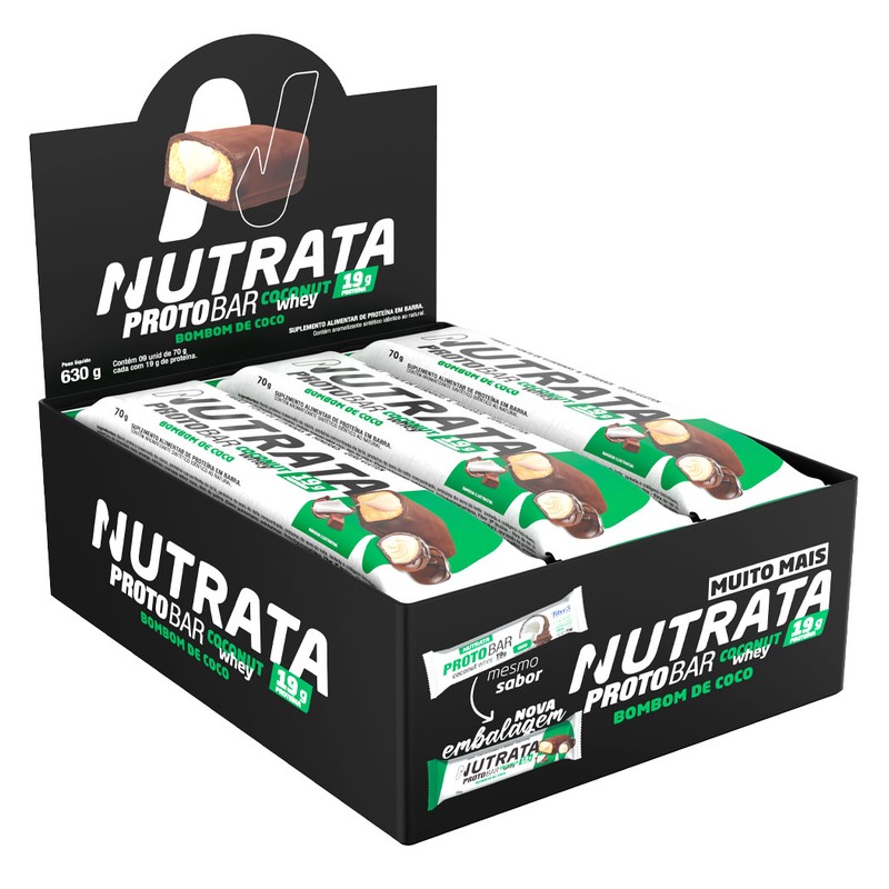 NUTRATA BARRA PROTO BOMBOM DE COCO - 70G