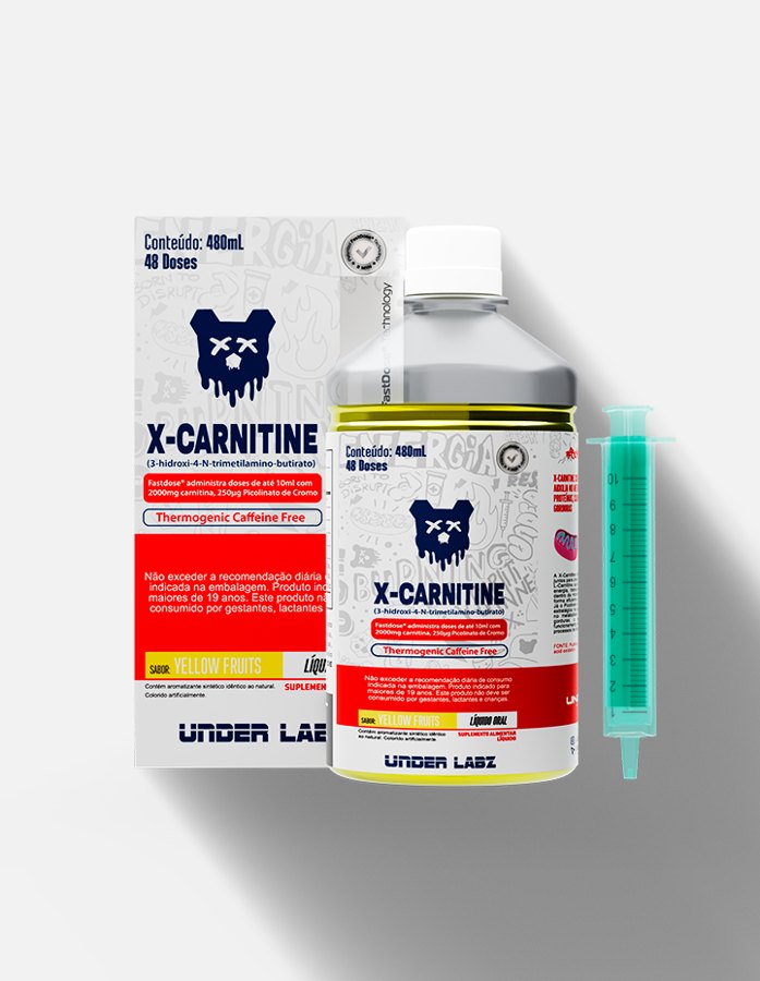 UNDER LABZ X-CARNITINE BORNTODISRUPT YELLOW FRUITS
